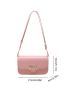 Small Square Bag Solid Pink