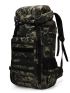 Large Outdoor Camping Bag Camo Pattern With Zipper Release Buckle Decor Multi-Function