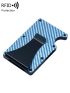 Solid Black Card Holder Rfid