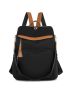 Colorblock Classic Backpack Medium Black