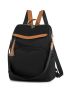 Colorblock Classic Backpack Medium Black