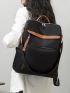 Colorblock Classic Backpack Medium Black