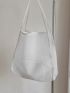 Minimalist Shopper Bag Mesh With Inner Pouch