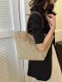 Minimalist Straw Bag Large Capacity Vacation