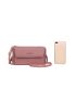 Double Zipper Long Wallet Diagonal Mobile Phone Bag