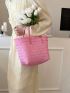 New Style Women's Bag Straw Bag Special Material Handbag Travel Package Shoulder Bag