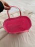 New Style Women's Bag Straw Bag Special Material Handbag Travel Package Shoulder Bag