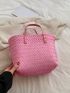 New Style Women's Bag Straw Bag Special Material Handbag Travel Package Shoulder Bag