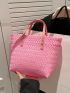 New Style Women's Bag Straw Bag Special Material Handbag Travel Package Shoulder Bag