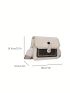 Mini Stitch Detail Flap Square Bag Fashion