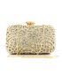 Mini Box Bag Glitter Rhinestone Decor Glamorous