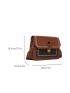 New Mini Contrast Embroidered Buckle Fashion Women's Shoulder Bag