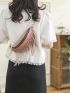 Fringe Decor Fanny Pack Pu