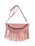 Fringe Decor Fanny Pack Pu