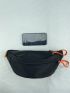 Minimalist Fanny Pack Black