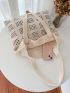 Hollow Out Design Crochet Bag Minimalist