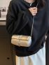 Minimalist Square Bag Mini Metallic Funky