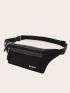 Letter Graphic Fanny Pack Small For Running