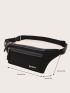 Letter Graphic Fanny Pack Small For Running