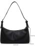 Minimalist Hobo Bag Black Medium