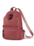 Medium Functional Backpack Multi-zipper