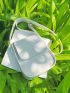 Mini Square Bag Solid White Fashion Style