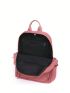 Medium Fashion Backpack Multi-zipper For School