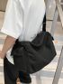 Oversized Hobo Bag Unisex Style