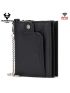 Fashion Men Genuine Leather Wallet Rfid Blocking Business Card Holder Zipper Male Short Coin Purse