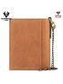 Fashion Men Genuine Leather Wallet Rfid Blocking Business Card Holder Zipper Male Short Coin Purse