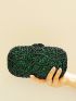 Luxury Rhinestone Evening Bag Handmade Crystal Clutches For Ladies