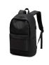 Minimalist Laptop Backpack Solid Black