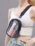 Mini Sling Bag Clear PVC