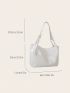 Oversized Shoulder Tote Bag Minimalist