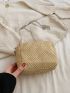 Mini Straw Bag Chain Vacation