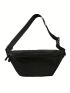 Large Fanny Pack Solid Black