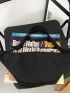 Large Fanny Pack Solid Black