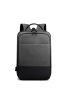 Two Tone Laptop Backpack With USB Charging Port Camping Bag With USB Charging Port