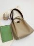 Colorblock Square Bag Medium Elegant