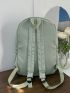 Release Buckle Decor Classic Backpack Medium Nylon