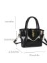 Ladies Casual Transparent Handbag New Fashion Tote Bag PVC Shoulder Bag Crossbody Bag