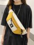 Oversized Fanny Pack Colorblock For Sport