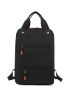 Zip Front Laptop Backpack Lightweight Fashion