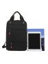 Zip Front Laptop Backpack Lightweight Fashion