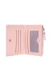 Lizard Print Small Wallet Bi-Fold Credit Card Holder With Zipper For Daily