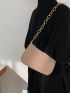 Small Hobo Bag Crocodile Embossed Chain Strap For Daily