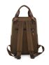 Two Tone Laptop Backpack Casual Multi Zipper