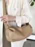 Minimalist Ruched Bag PU