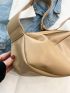 Minimalist Ruched Bag PU