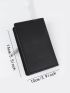 Crown PU ID Card Holder Business Credit Card Holder Case Pouch Travel Waterproof Passport Case